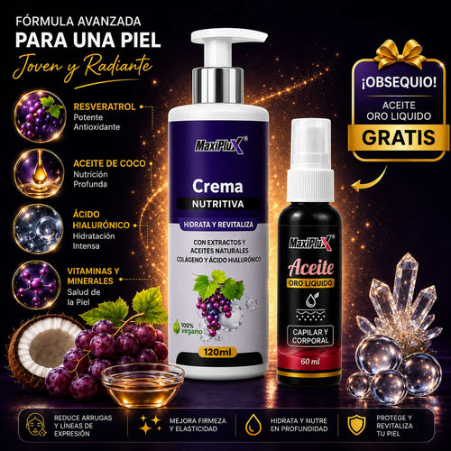 Crema resveratrol + obsequio