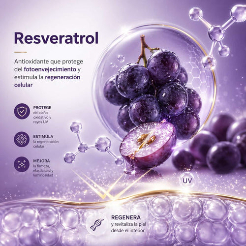 crema resveratrol antienvejecimiento